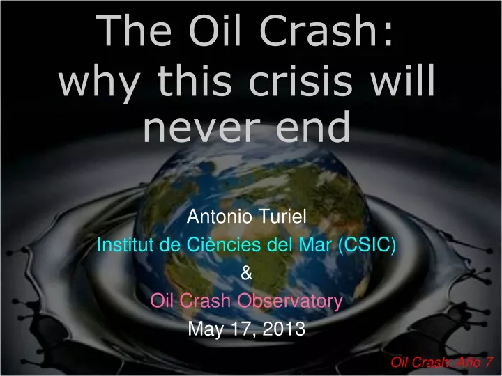 the oil crash why this crisis will never end