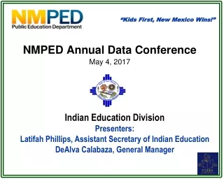 NMPED Annual Data Conference