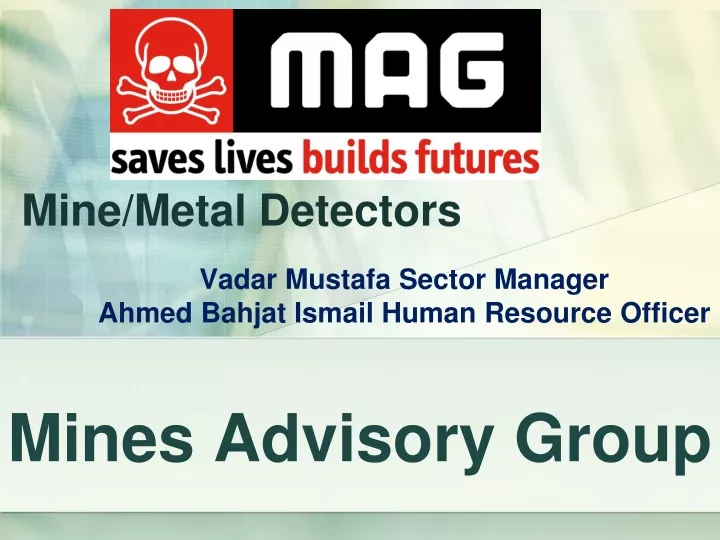 mines advisory group