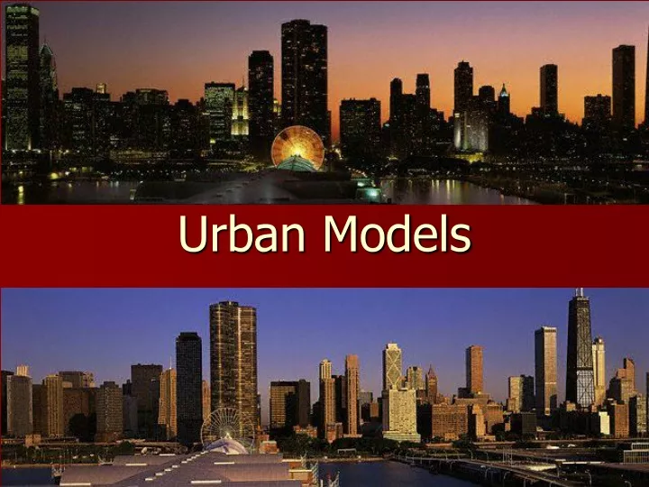 urban models