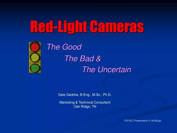 red light cameras