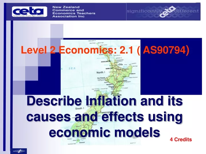 describe inflation and its causes and effects using economic models