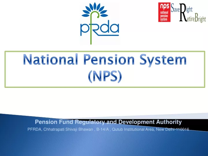 national pension system nps