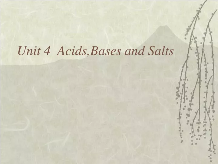 unit 4 acids bases and salts