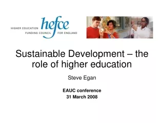 Sustainable Development – the role of higher education