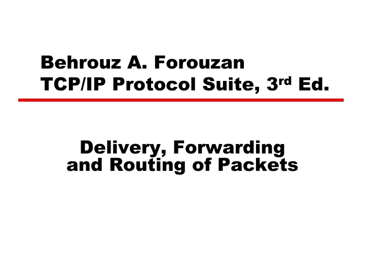 behrouz a forouzan tcp ip protocol suite 3 rd ed