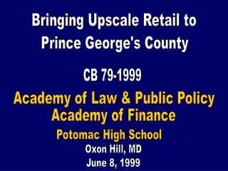 Academy of Law &amp; Public Policy