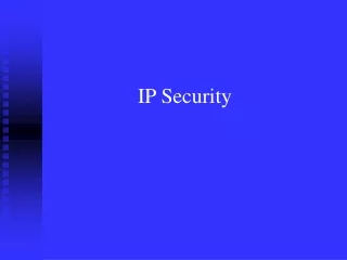 IP Security