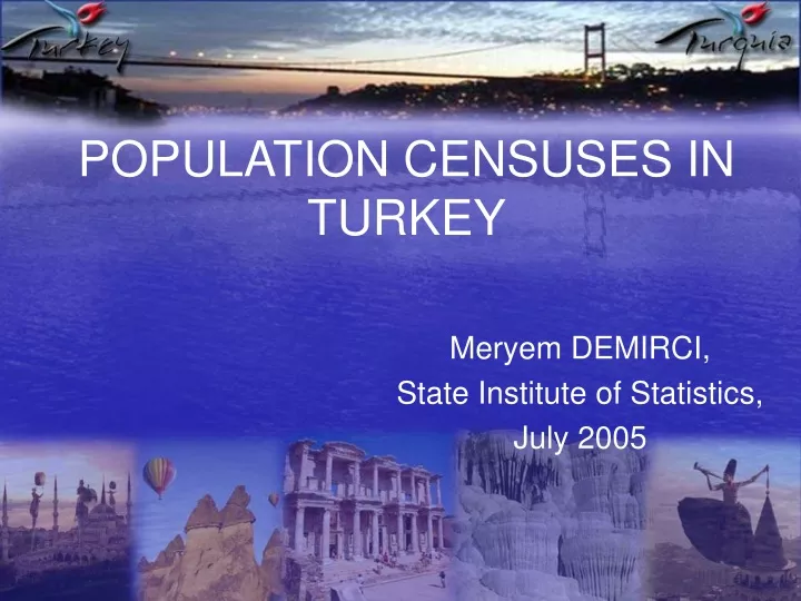 population censuses in turkey