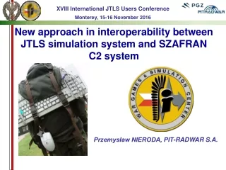 New approach in interoperability between JTLS simulation system and SZAFRAN C2 system