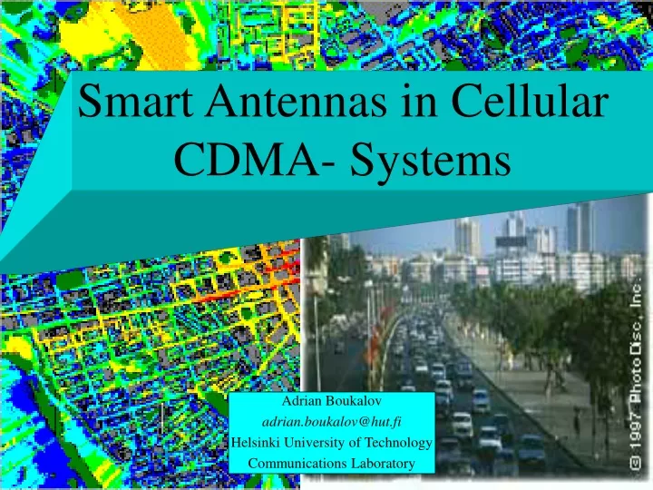 smart antennas in cellular cdma systems