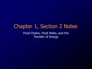 Chapter 1, Section 2 Notes