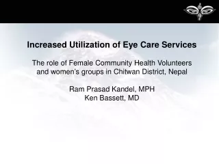 Increased Utilization of Eye Care Services