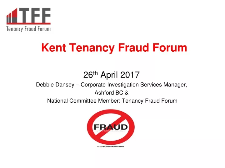kent tenancy fraud forum