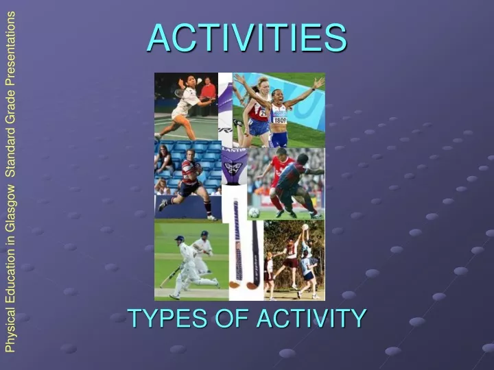 activities