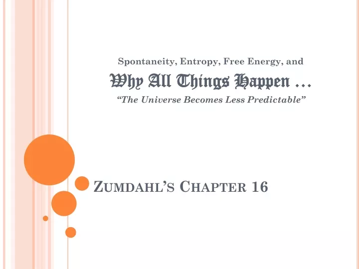 zumdahl s chapter 16