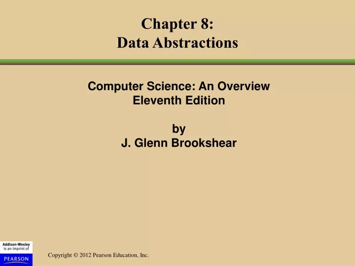 chapter 8 data abstractions