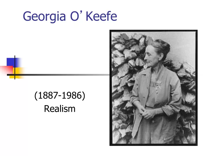 georgia o keefe