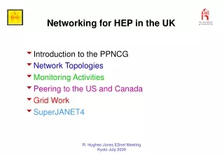 Networking for HEP in the UK