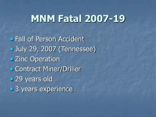 MNM Fatal 2007-19