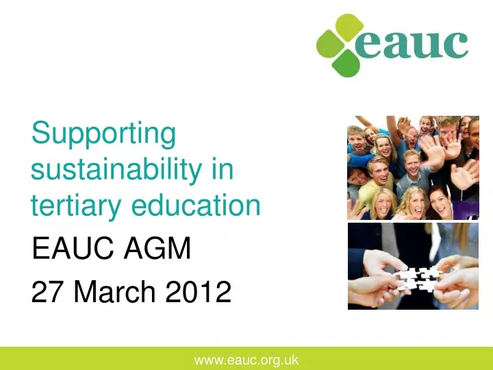 supporting sustainability in tertiary education