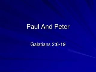 Paul And Peter