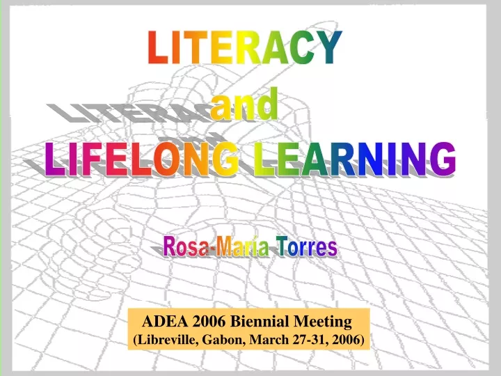 literacy and lifelong learning