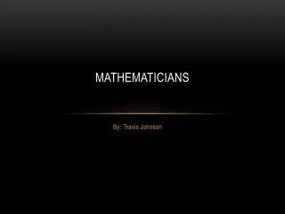 MathEmaticians