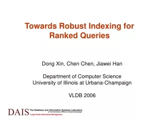 Towards Robust Indexing for Ranked Queries