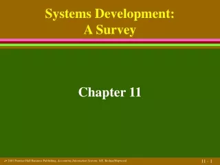 Systems Development: A Survey