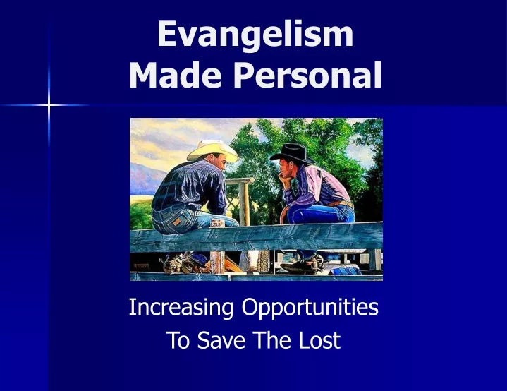 evangelism made personal