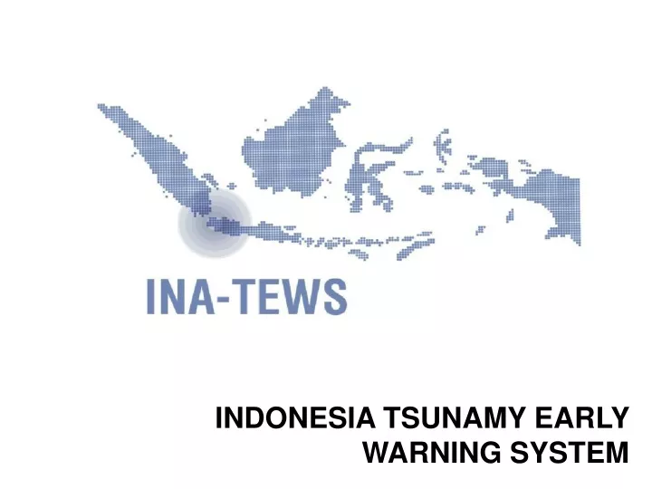 indonesia tsunamy early warning system
