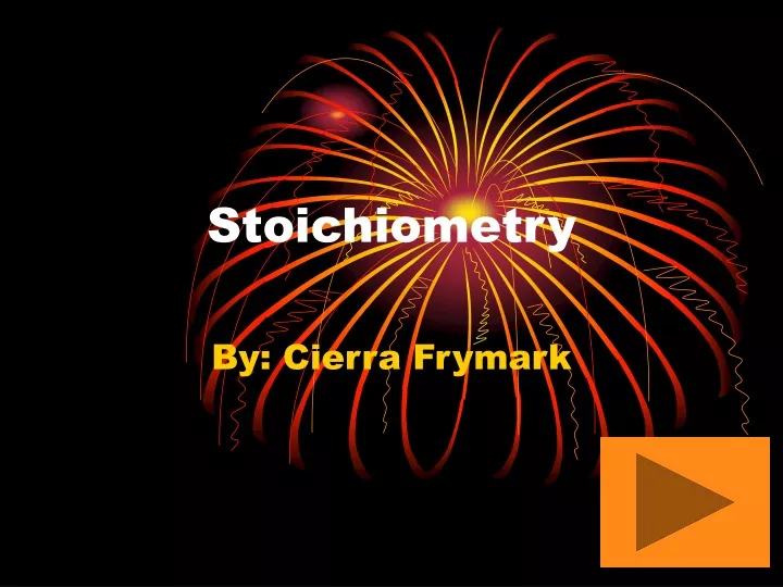 stoichiometry