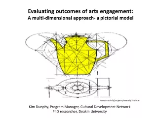 Evaluating outcomes of arts engagement:  A multi-dimensional approach- a pictorial model
