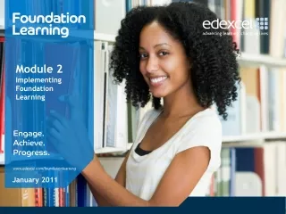 Module 2 Implementing Foundation Learning
