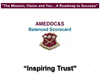 &quot;The Mission, Vision and You…A Roadmap to Success&quot;