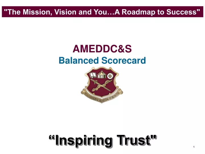 the mission vision and you a roadmap to success