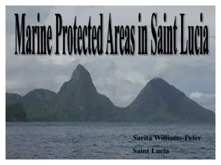 Marine Protected Areas in Saint Lucia