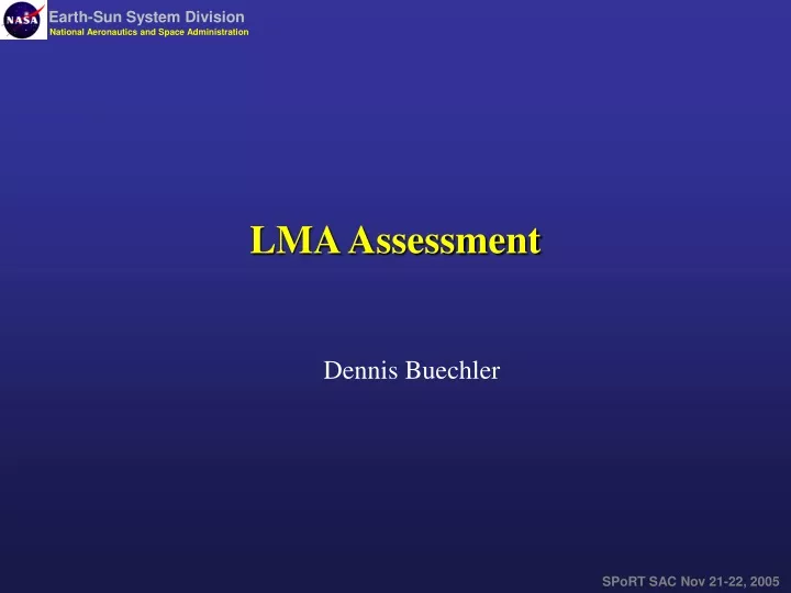 lma assessment
