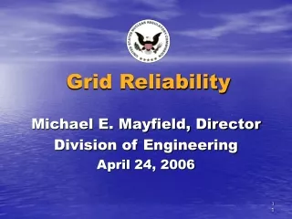 Michael E. Mayfield, Director  Division of Engineering April 24, 2006