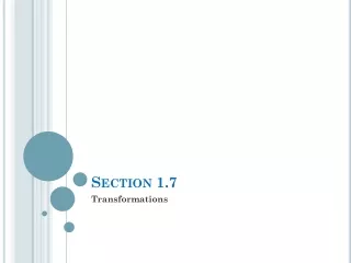 Section 1.7