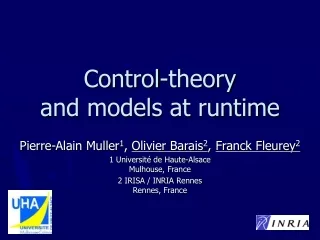 Control-theory  and models at runtime