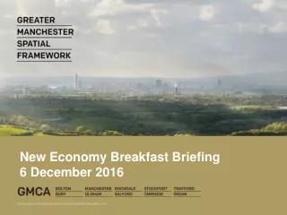 New Economy Breakfast Briefing 6 December 2016