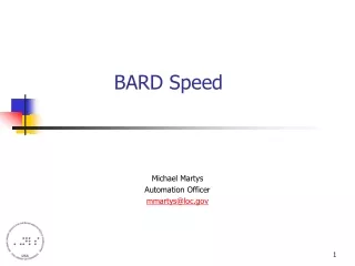 BARD Speed