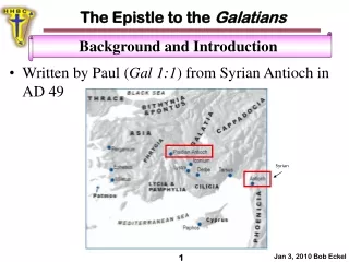 The Epistle to the  Galatians