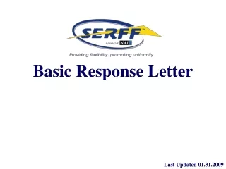 Basic Response Letter