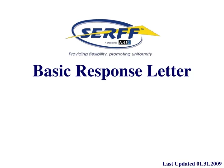 basic response letter