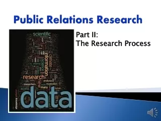 Public Relations Research