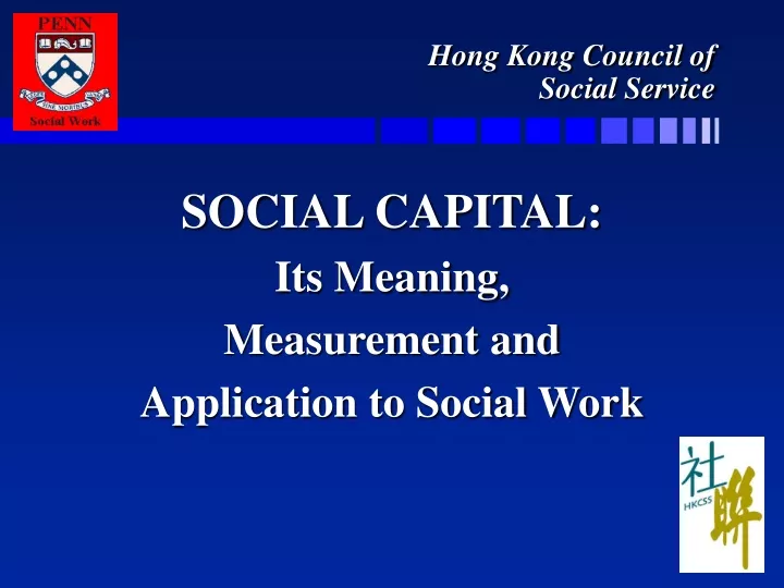 hong kong council of social service