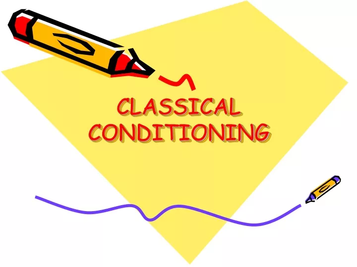 classical conditioning